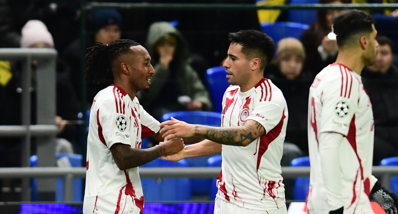 Ζέλσον και Ορτέγκα πανηγυρίζουν / Πηγή: Eurokinissi