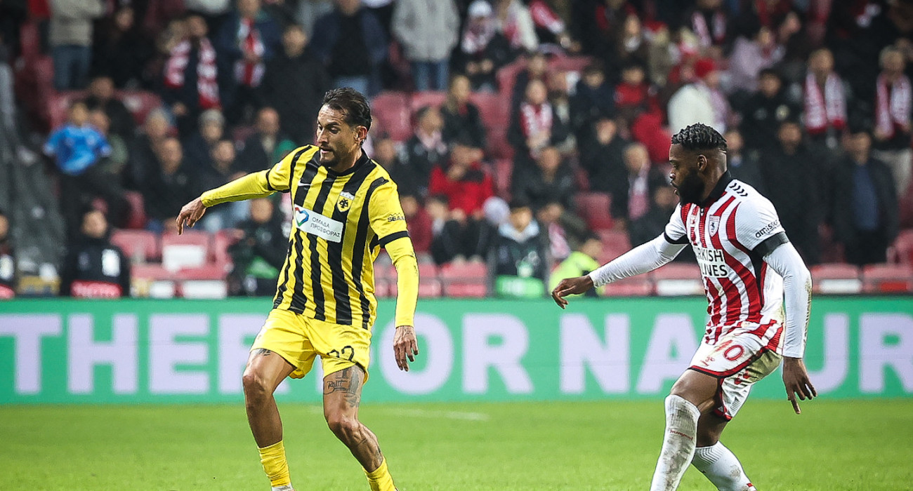 Ο Ρομπέρτο Περέιρα στο Σαμσουνσπόρ-ΑΕΚ / Πηγή: Eurokinissi