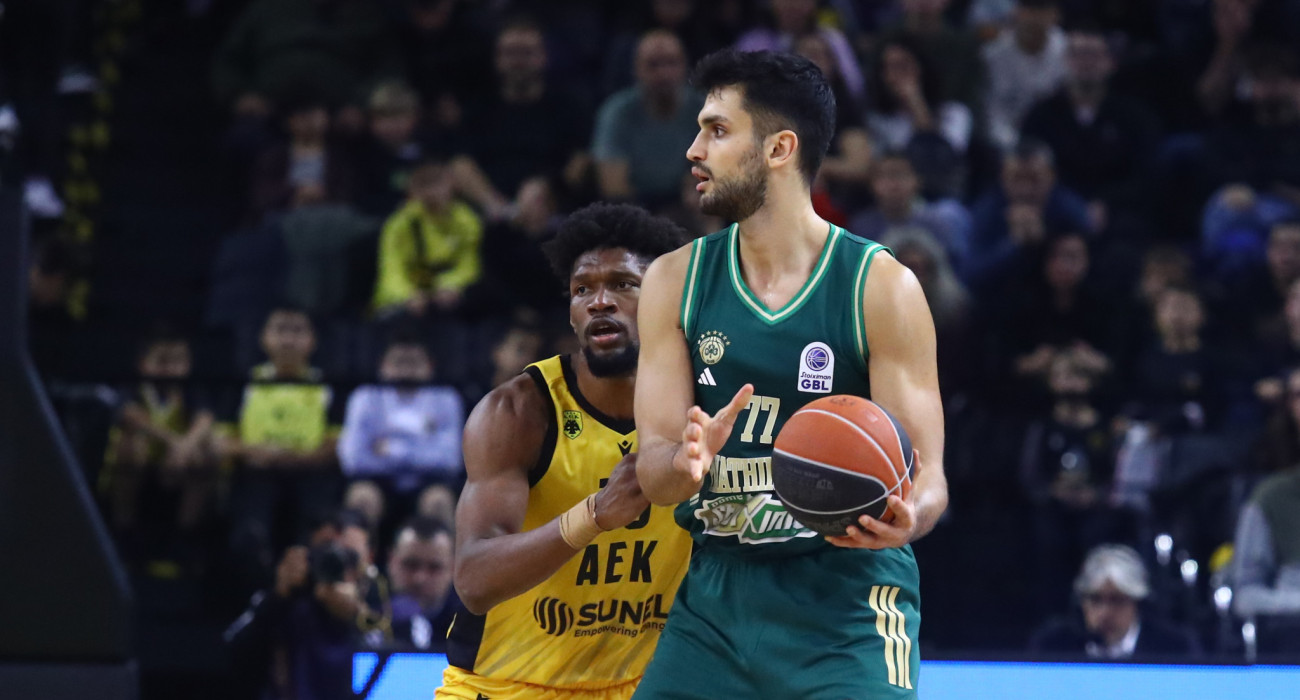 Στιγμιότυπο από το παιχνίδι ανάμεσα σε ΑΕΚ και Παναθηναϊκό, Πηγή: Eurokinissi