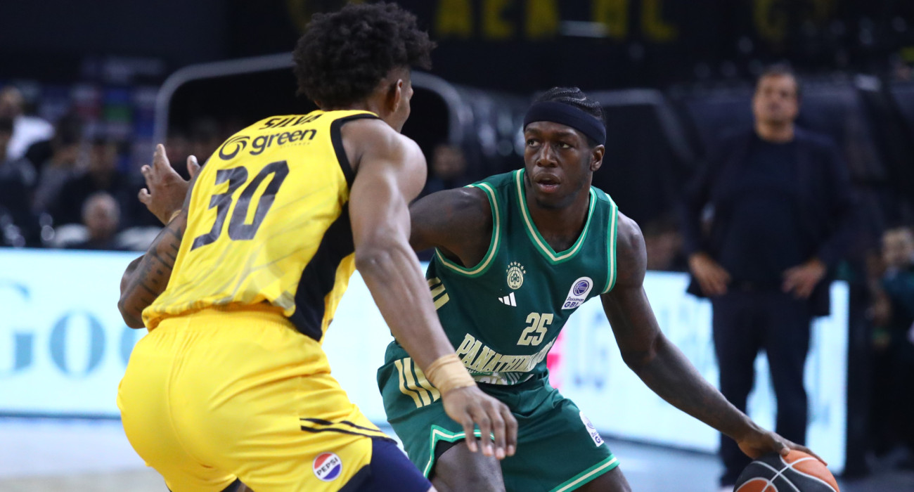 Στιγμιότυπο από το παιχνίδι ανάμεσα σε ΑΕΚ και Παναθηναϊκό, Πηγή: Eurokinissi