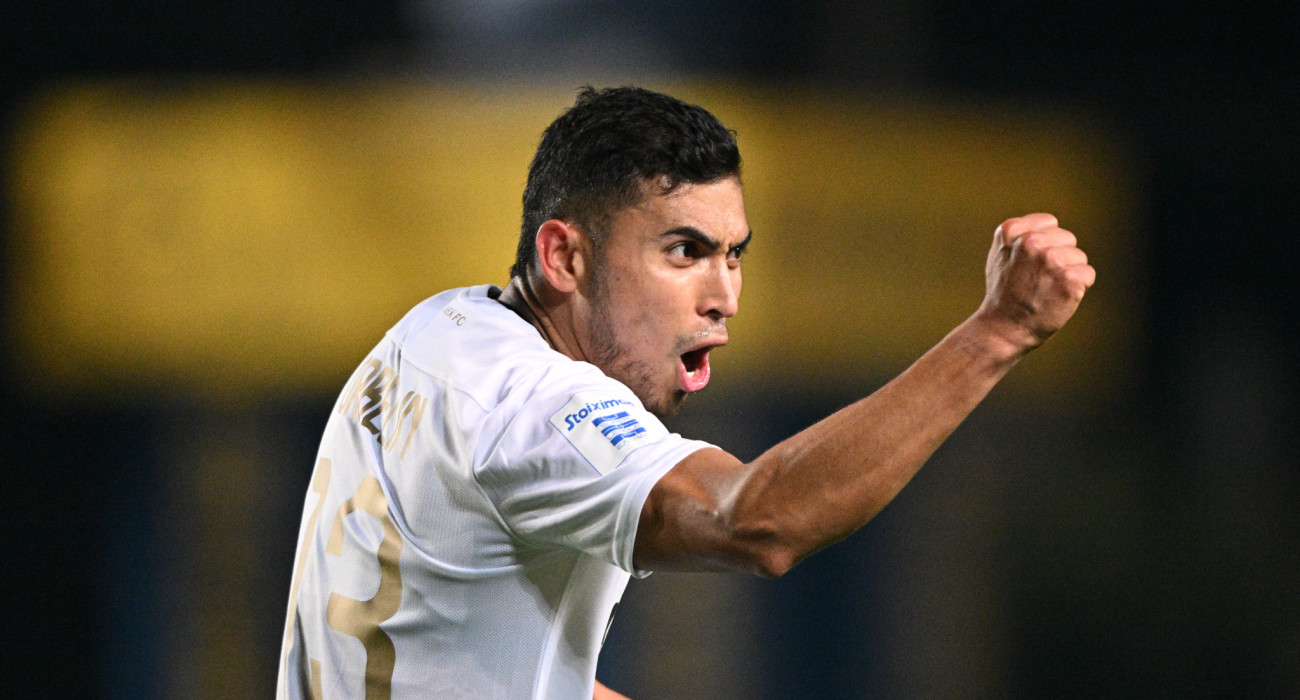 Ο Ορμπελίν Πινέδα πανηγυρίζει / Πηγή: Eurokinissi