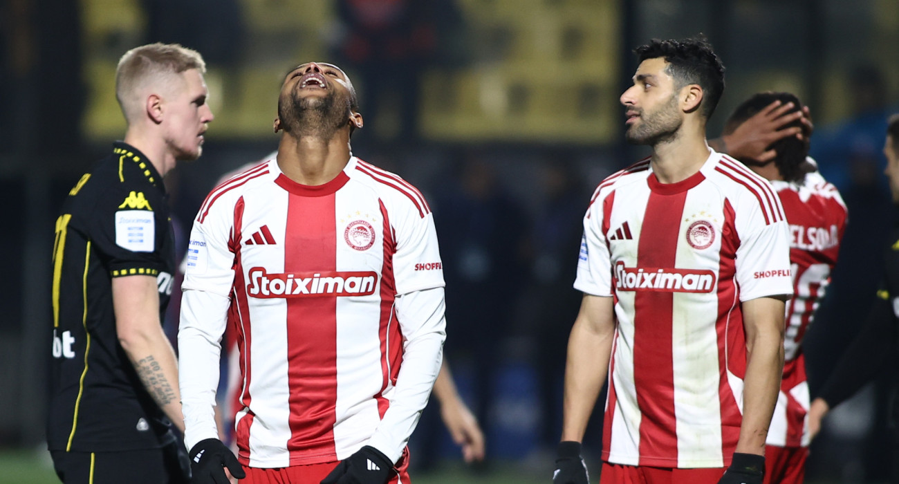 Ελ Κααμπί και Ταρέμι στο Άρης - Ολυμπιακός/ Πηγή: Eurokinissi