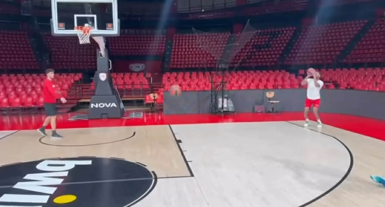 Τα πρώτα σουτάκια του Μόντε Μόρις στο ΣΕΦ