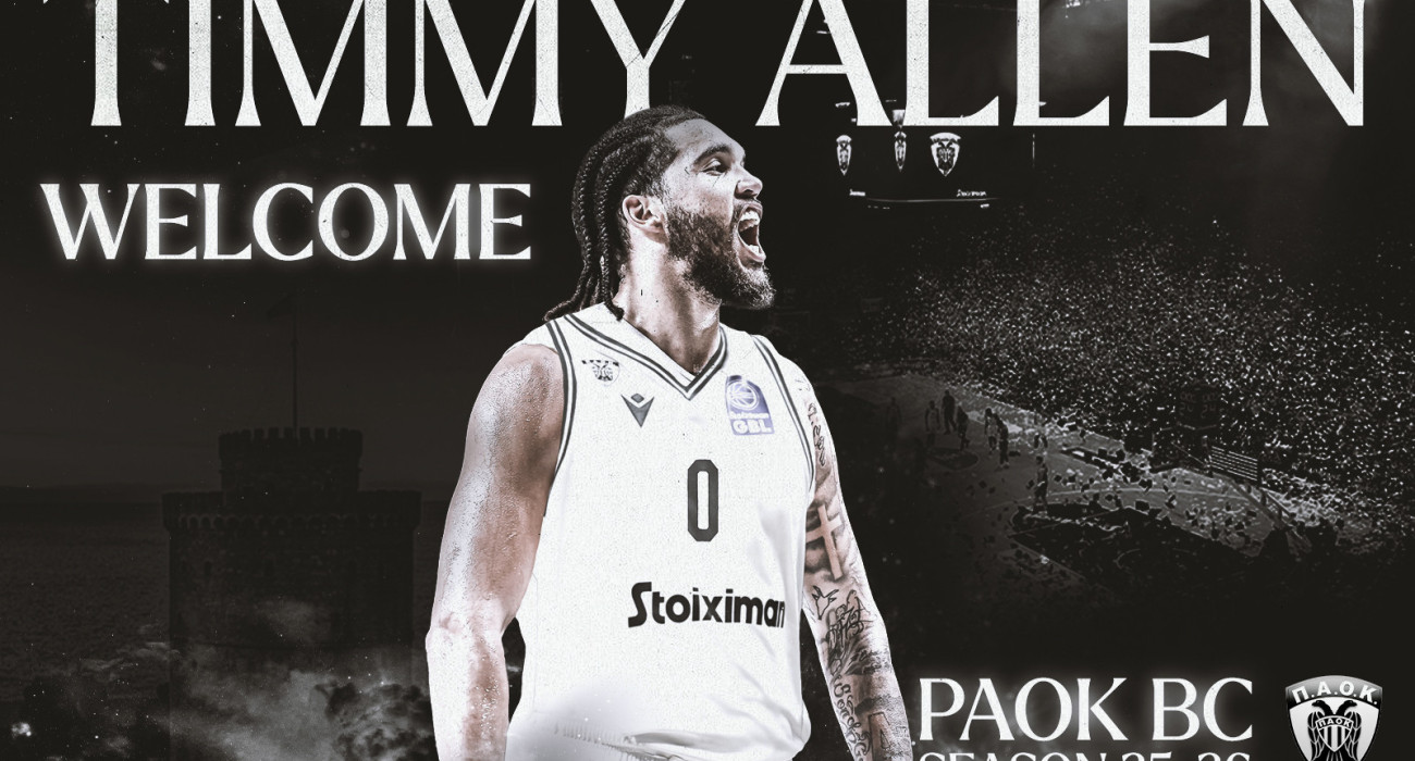 Επίσημο: Στον ΠΑΟΚ ο Τίμι Άλεν