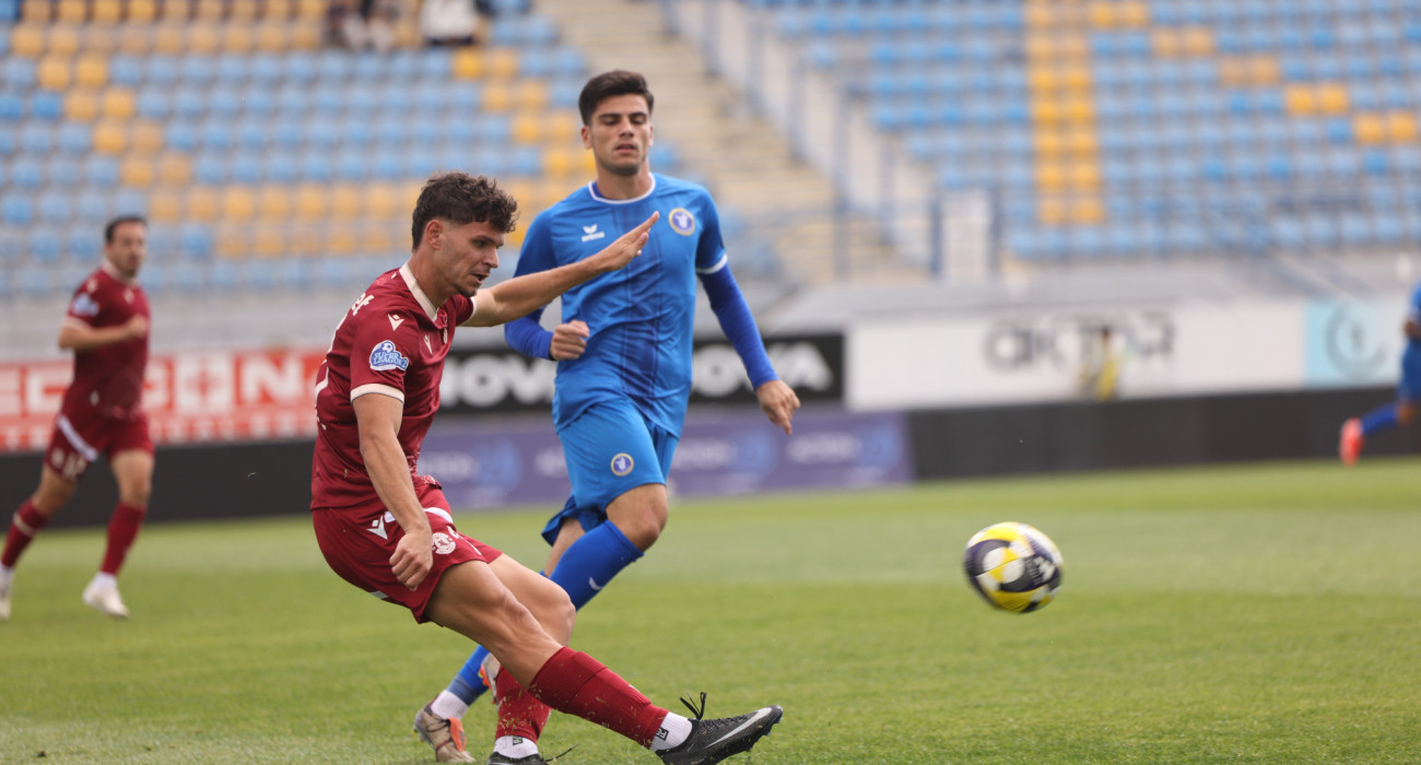 Στιγμιότυπο από τον αγώνα Αστέρας AKTOR B' - Νίκη Βόλου / Πηγή: intime