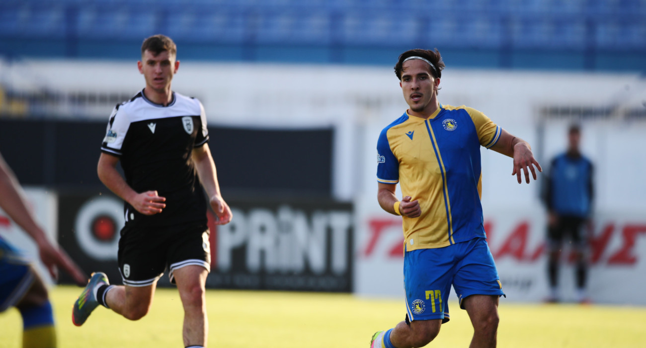 Στιγμιότυπο από το Αστέρας ΑΚΤΟR B' - ΠΑΟΚ Β' / Πηγή: Eurokinissi