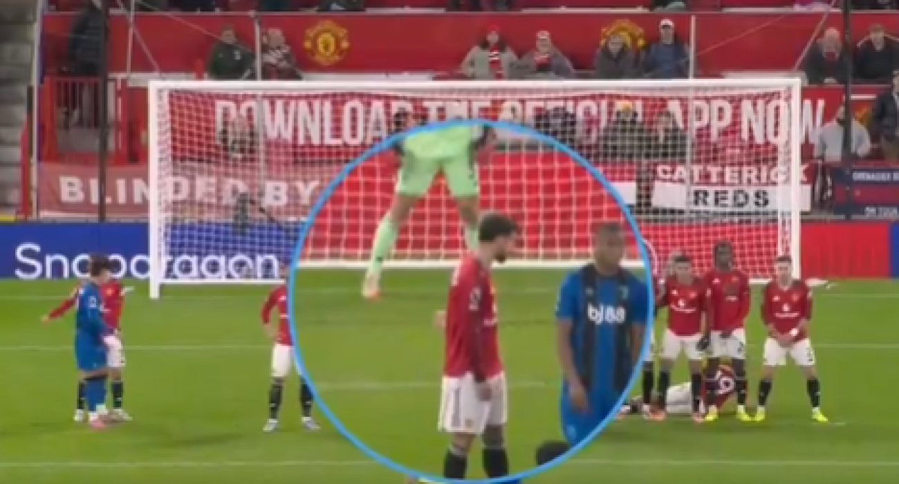 Ο Μπρούνο Φερνάντες δείχνει στον Λάμενς τη γωνία εκτέλεσης του Ταβερνίερ / Screenshot