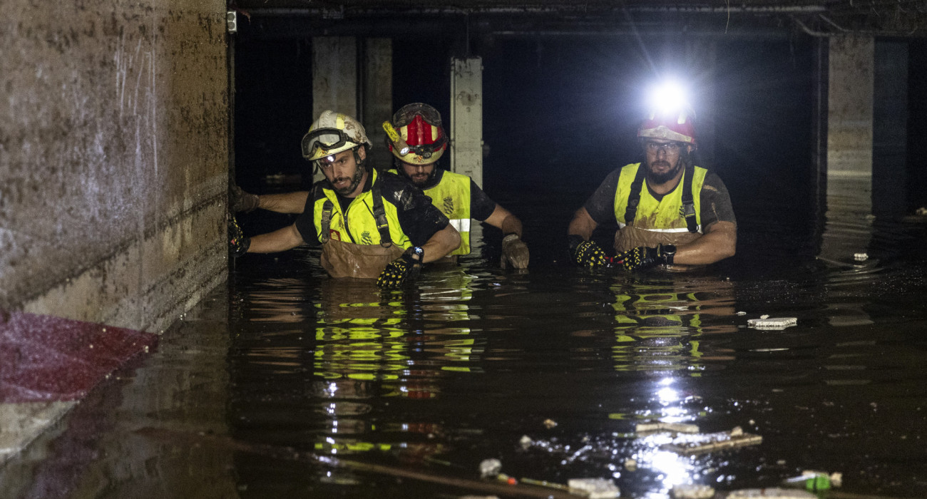 Στιγμιότυπο από τις δραμτικές συνέπειες της κακοκαιρίας DANA στη Βαλένθια τον Οκτώβρη του 2024 / Πηγή: Pablo Blazquez Dominguez / Getty Images / Ideal Images