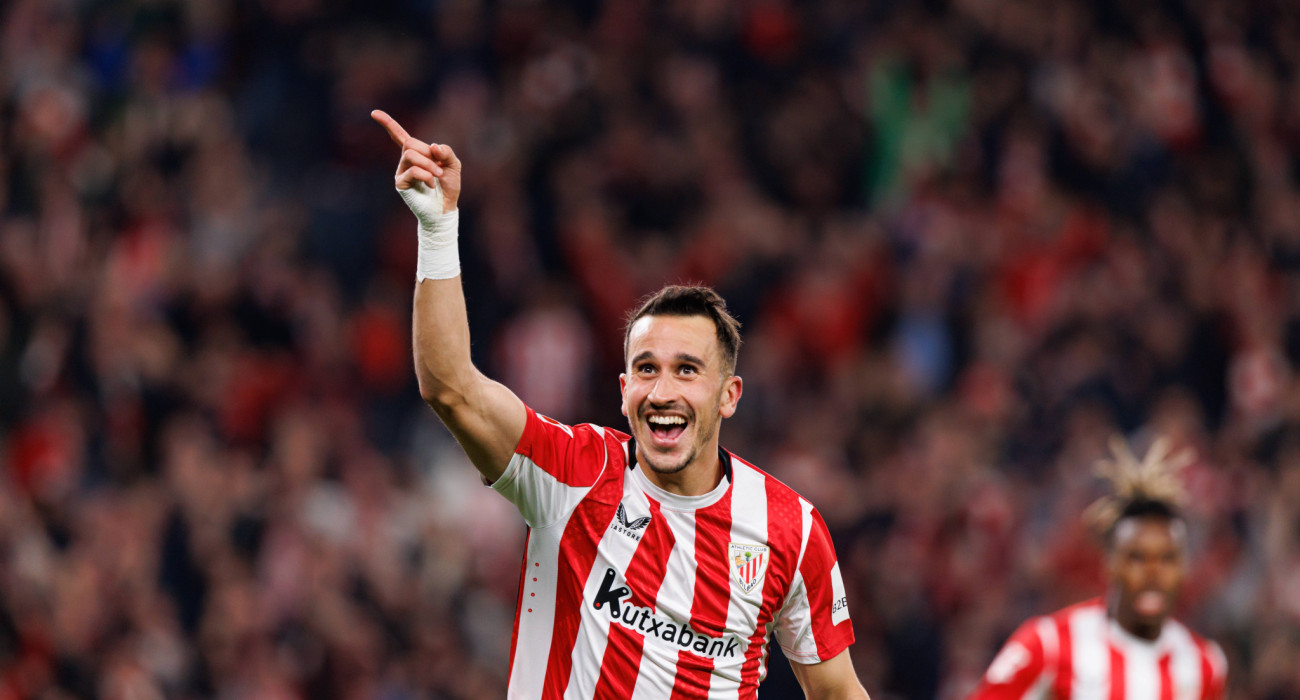 Ο Μπερενγκέρ της Μπιλμπάο πανηγυρίζει / Πηγή: Imago