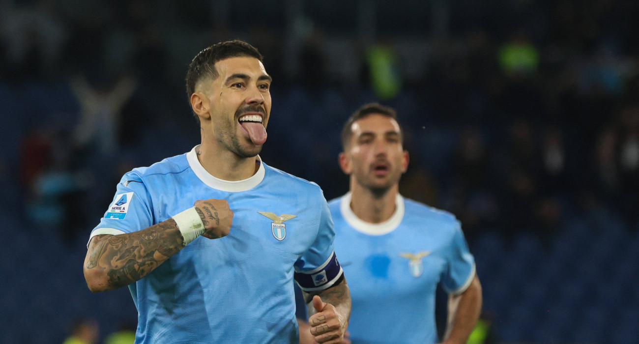 Ο Ματία Τζακάνι πανηγυρίζει για τη Λάτσιο / Πηγή: Imago