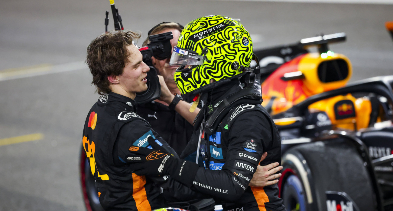 Ο Λάντο Νόρις και ο Όσκαρ Πιάστρι/ Πηγή: IMAGO / PsnewZ