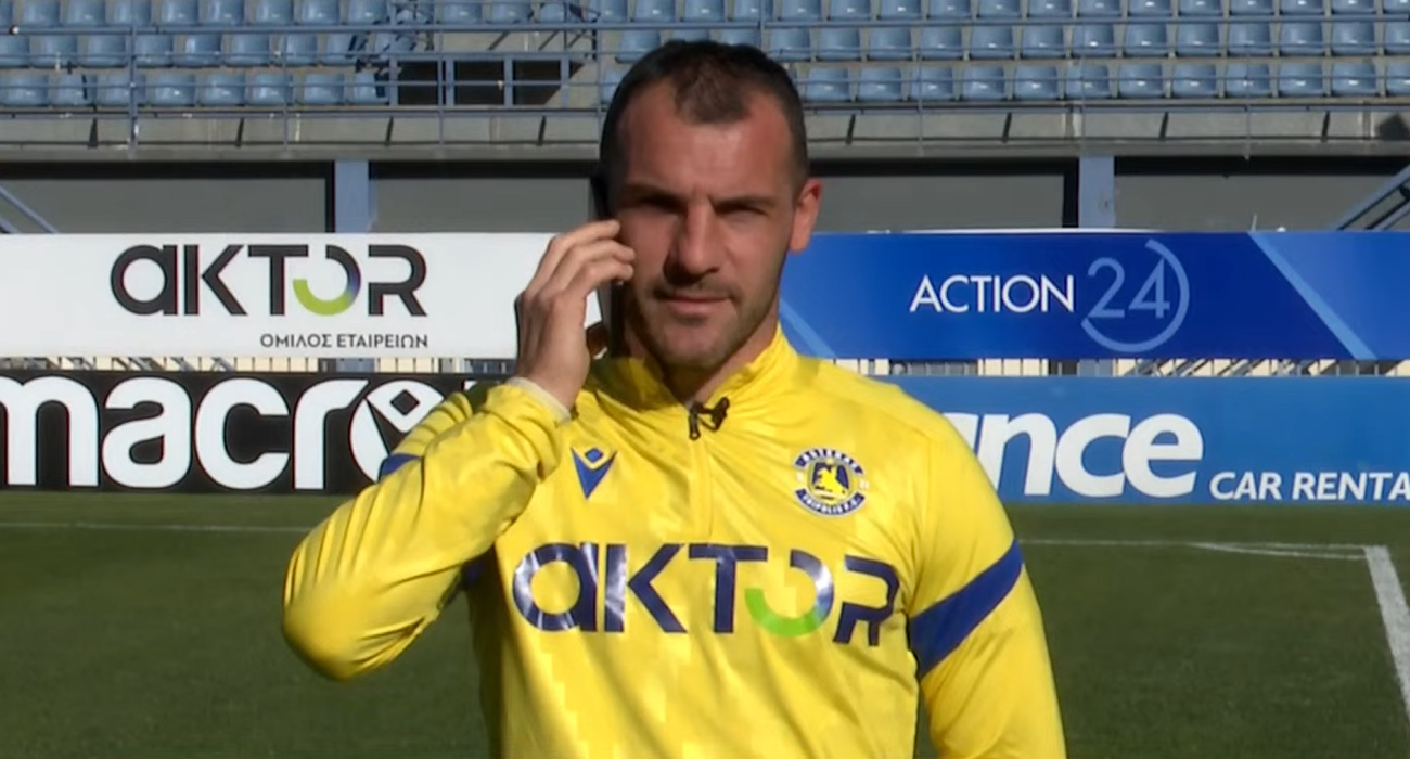 Ο Νίκος Καλτσάς / Screenshot