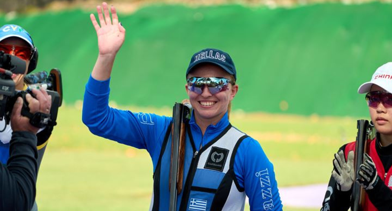 Η Εμμανουέλα Κατζουράκη / Πηγή: ISSF