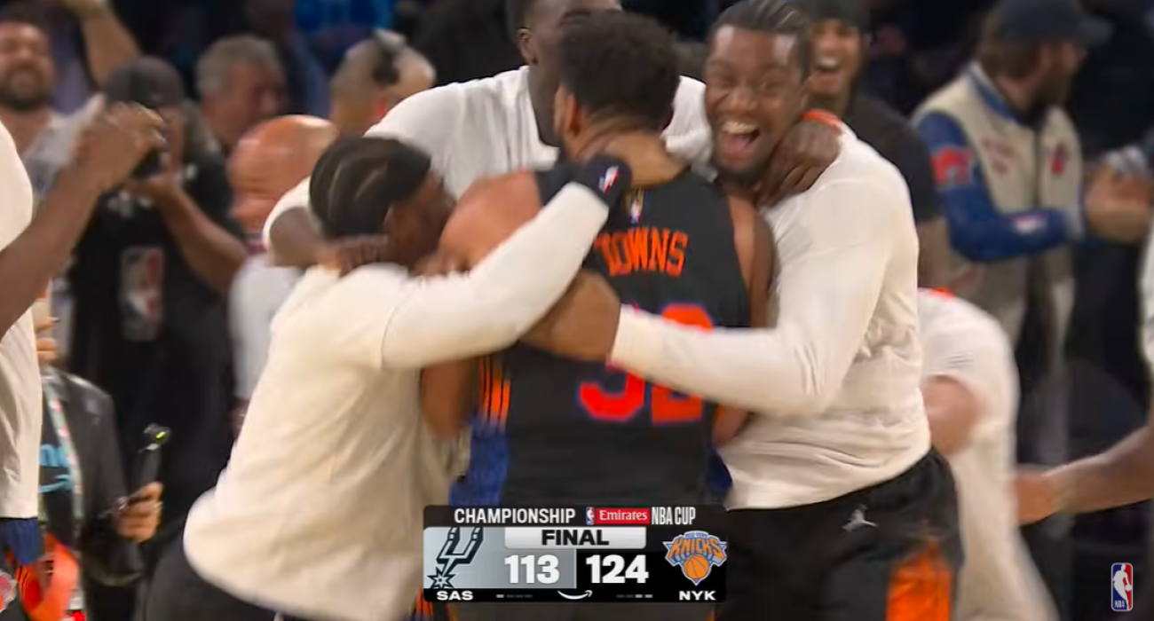 Το φινάλε του τελικού: Έτσι κατέκτησαν το NBA Cup οι Νικς (video)