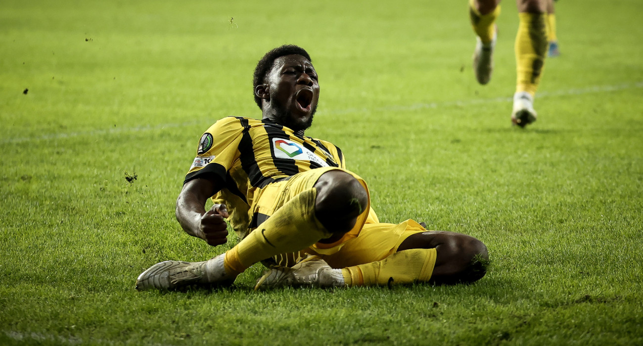 Ο Κοϊτά πανηγυρίζει με την ΑΕΚ / Πηγή: Eurokinissi