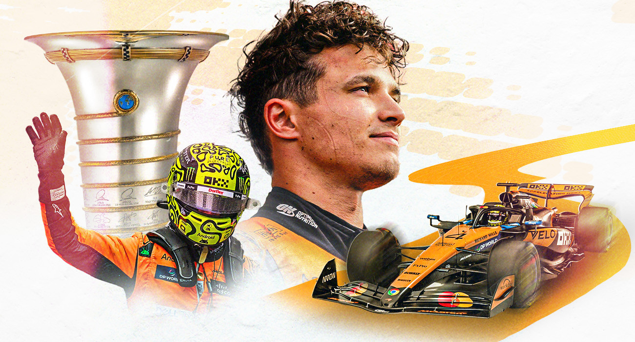 Ο Λάντο Νόρις πρωταθλητής/ Πηγή: Μάνος Περδικάκης