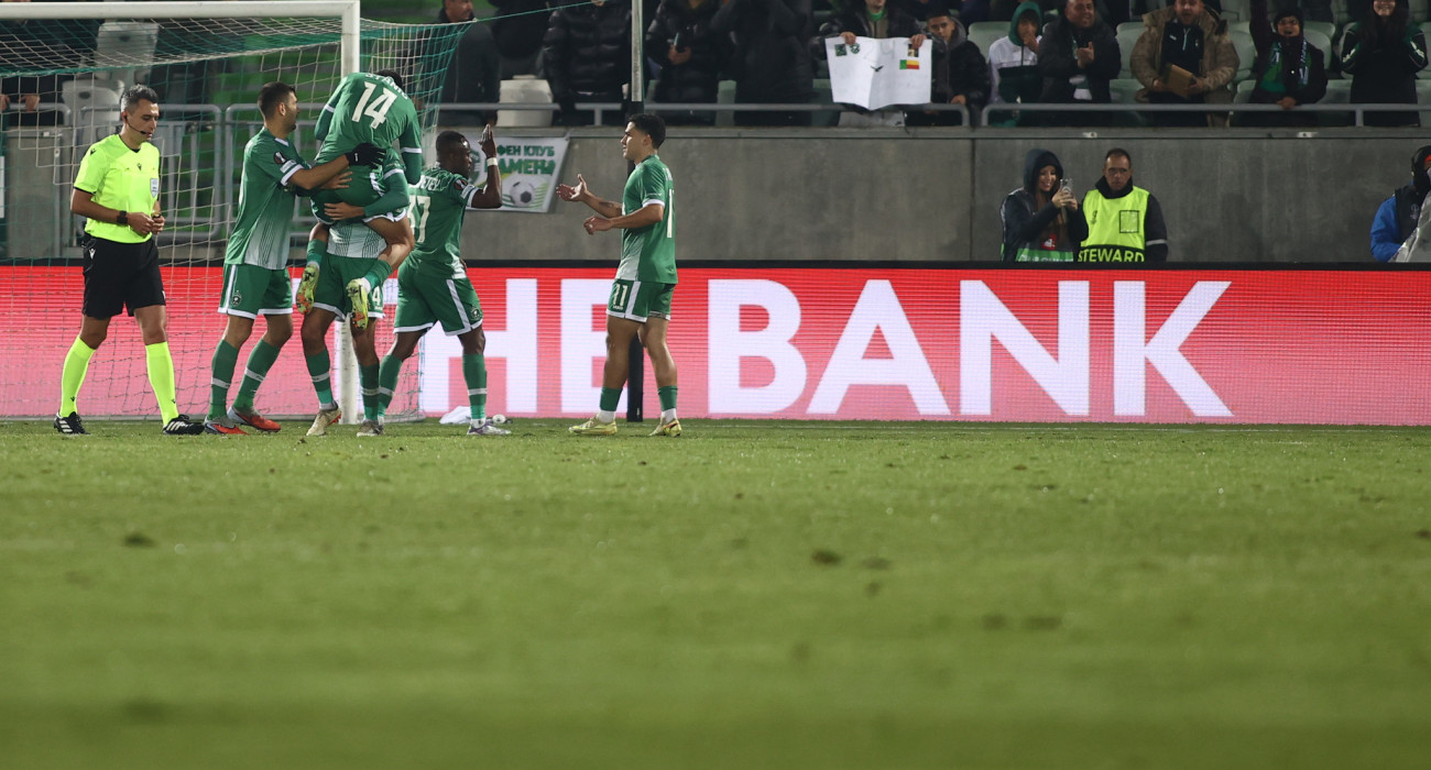 Οι ποδοσφαιριστές της Λουντογκόρετς πανηγυρίζουν / Πηγή: eurokinissi