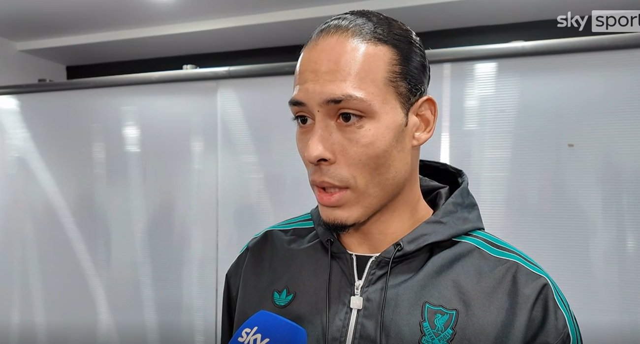 Ο Βέρτζιλ Φαν Ντάικ / Screenshot