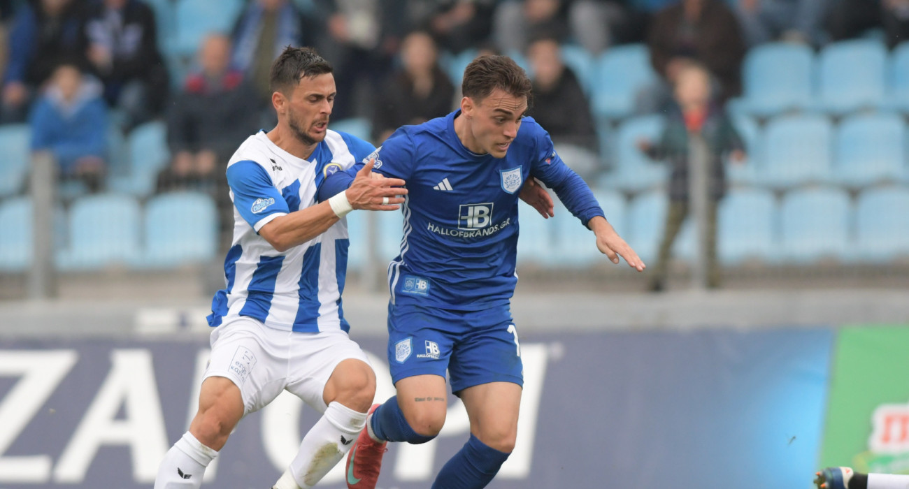 Στιγμιότυπο από την αναμέτρηση ΠΑΣ Γιάννινα - Νίκη Βόλου / Πηγή: Eurokinissi