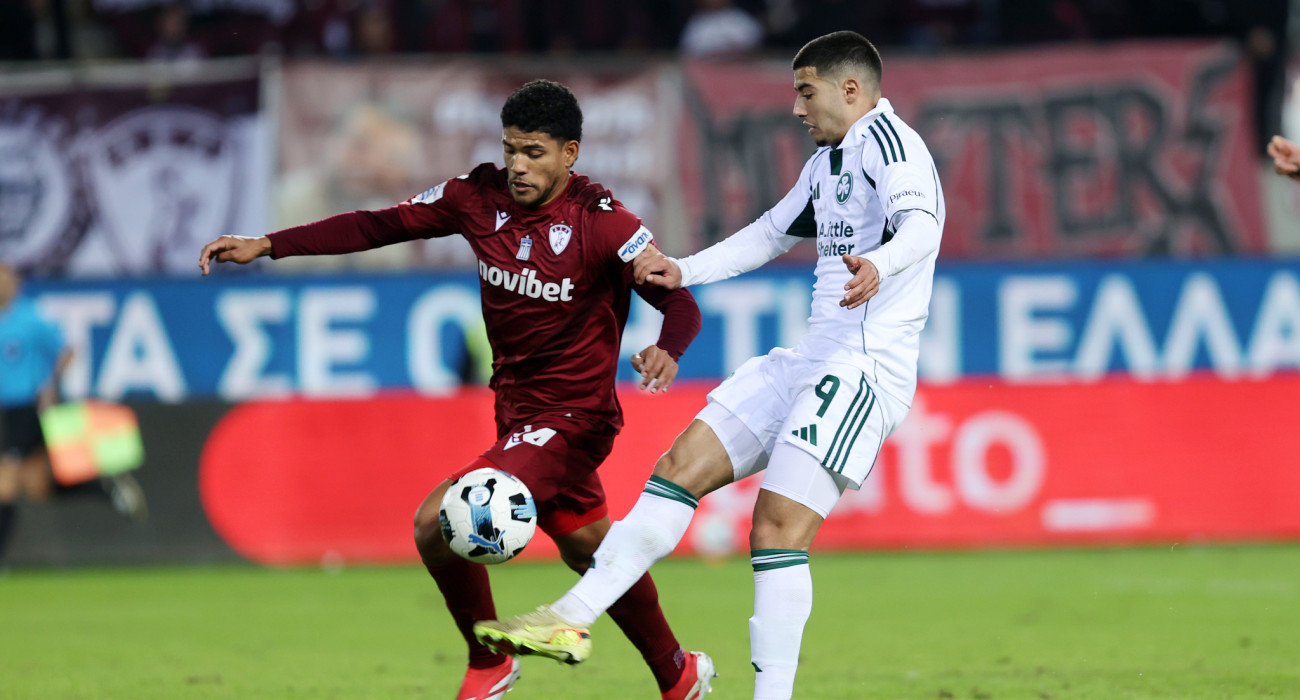 Στιγμιότυπο από την αναμέτρηση ΑΕΛ Novibet - Παναθηναϊκός / Πηγή; Intime