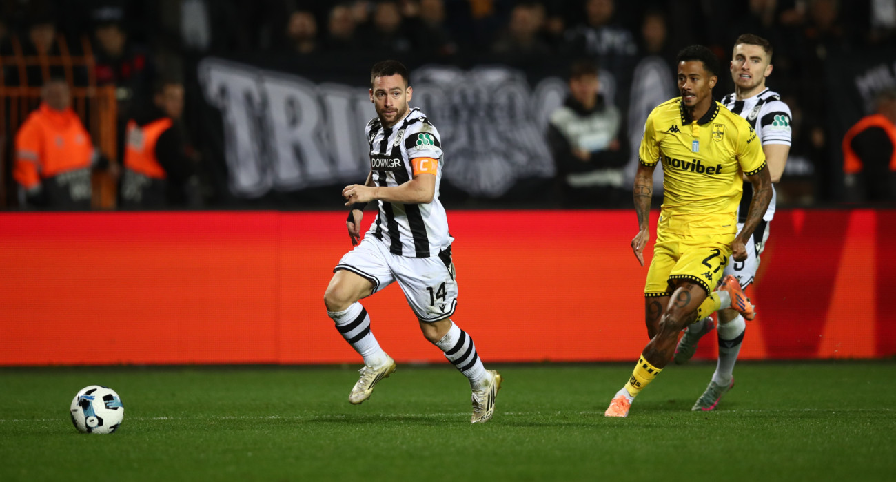 Στιγμιότυπο από την αναμέτρηση ΠΑΟΚ - Άρης / Πηγή: Eurokinissi