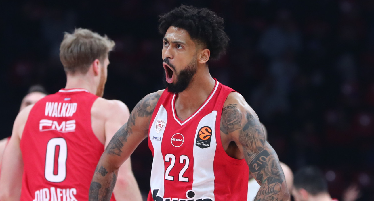 Ο Τάιλερ Ντόρσεϊ του Ολυμπιακού