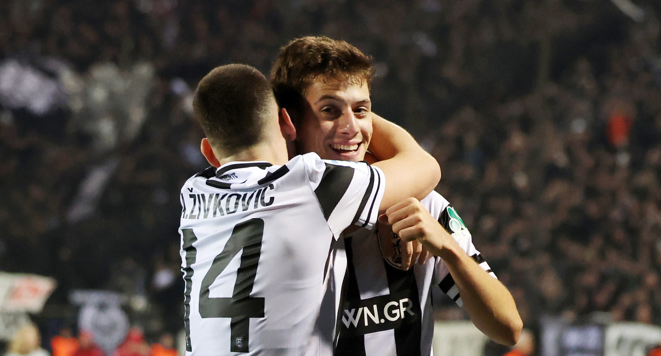 Ζιβκοβιτς και Κωνσταντέλιας πανηγυρίζουν / Πηγή: Eurokinissi