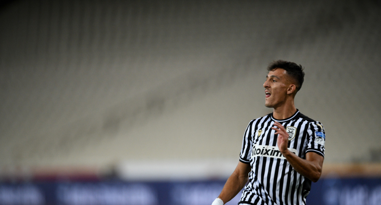 Ο Δημήτρης Γιαννούλης σε αγώνα του ΠΑΟΚ / Πηγή: Eurokinissi