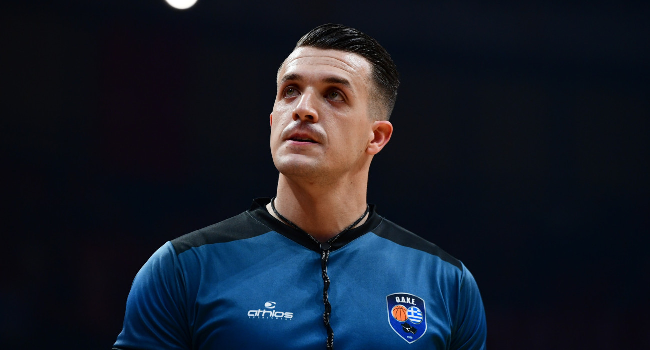 Ο διαιτητής Τηγάνης/Πηγή: Eurokinissi