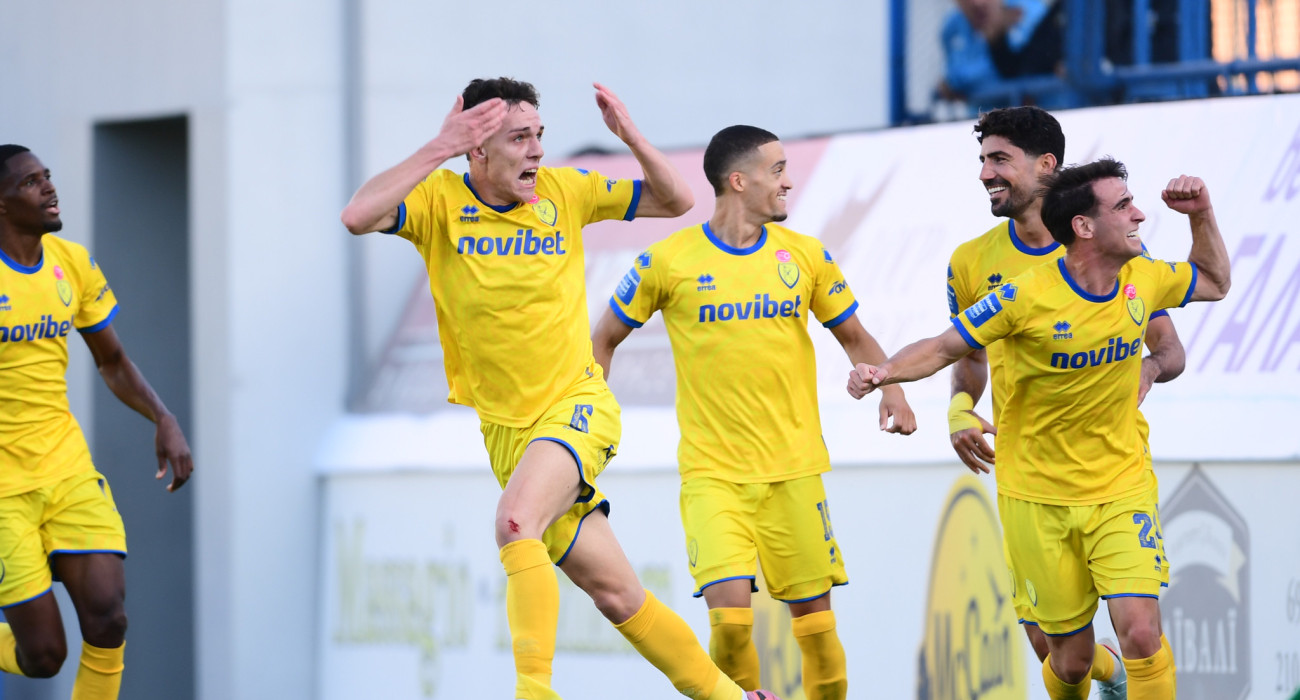 Ο Σωτήρης Κοντούρης με τη φανέλα του Παναιτωλικού / Πηγή: Eurokinissi