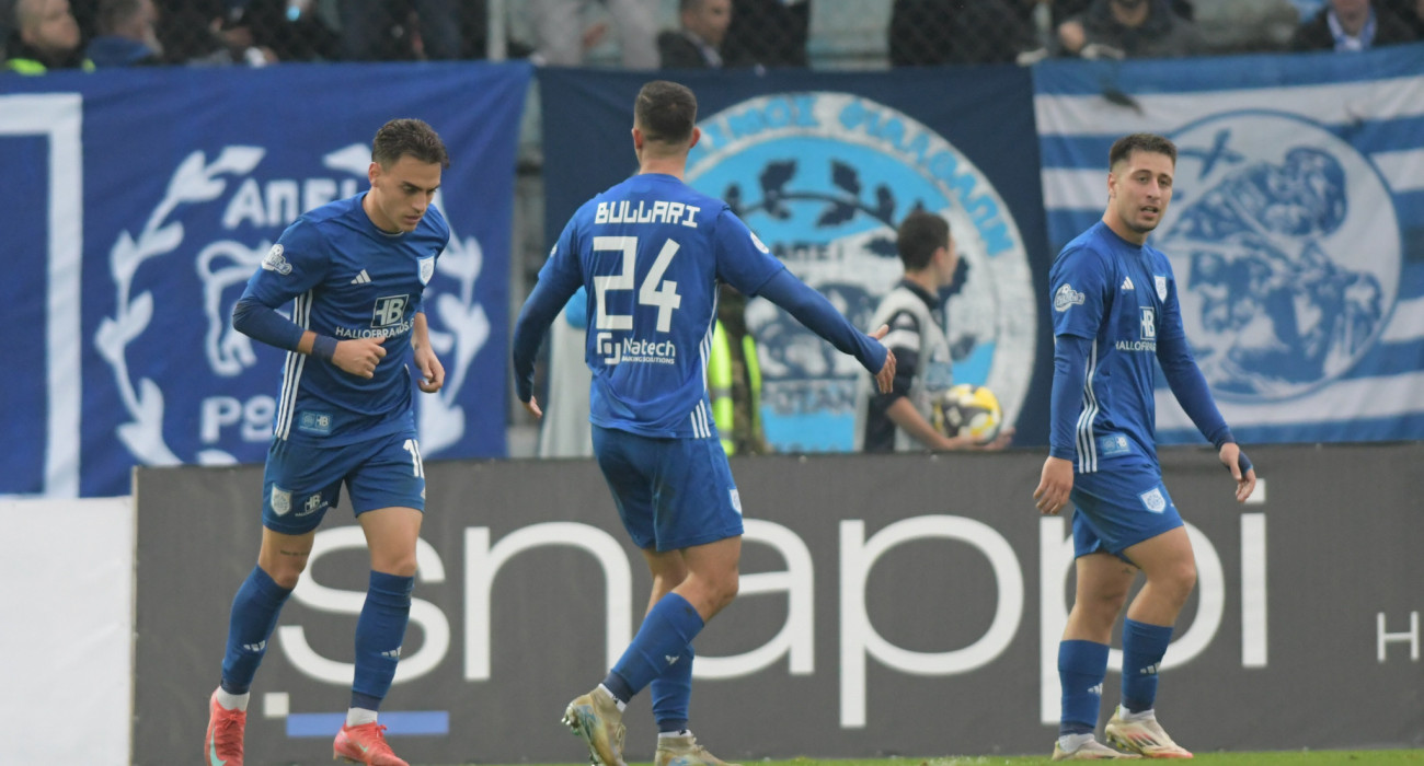 Ποδοσφαιριστές του ΠΑΣ Γιάννινα / Πηγή: Eurokinissi