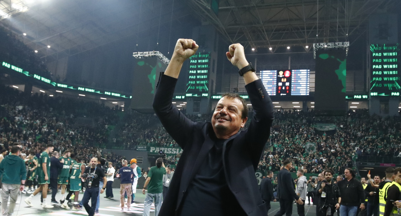 Ο Εργκίν Αταμάν, πανηγυρίζει, Πηγή: Eurokinissi