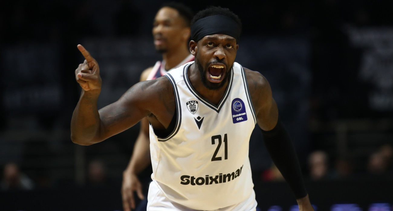 Ο Πάτρικ Μπέβερλι που ώθησε τον ΠΑΟΚ στη νίκη / Πηγή: Eurokinissi