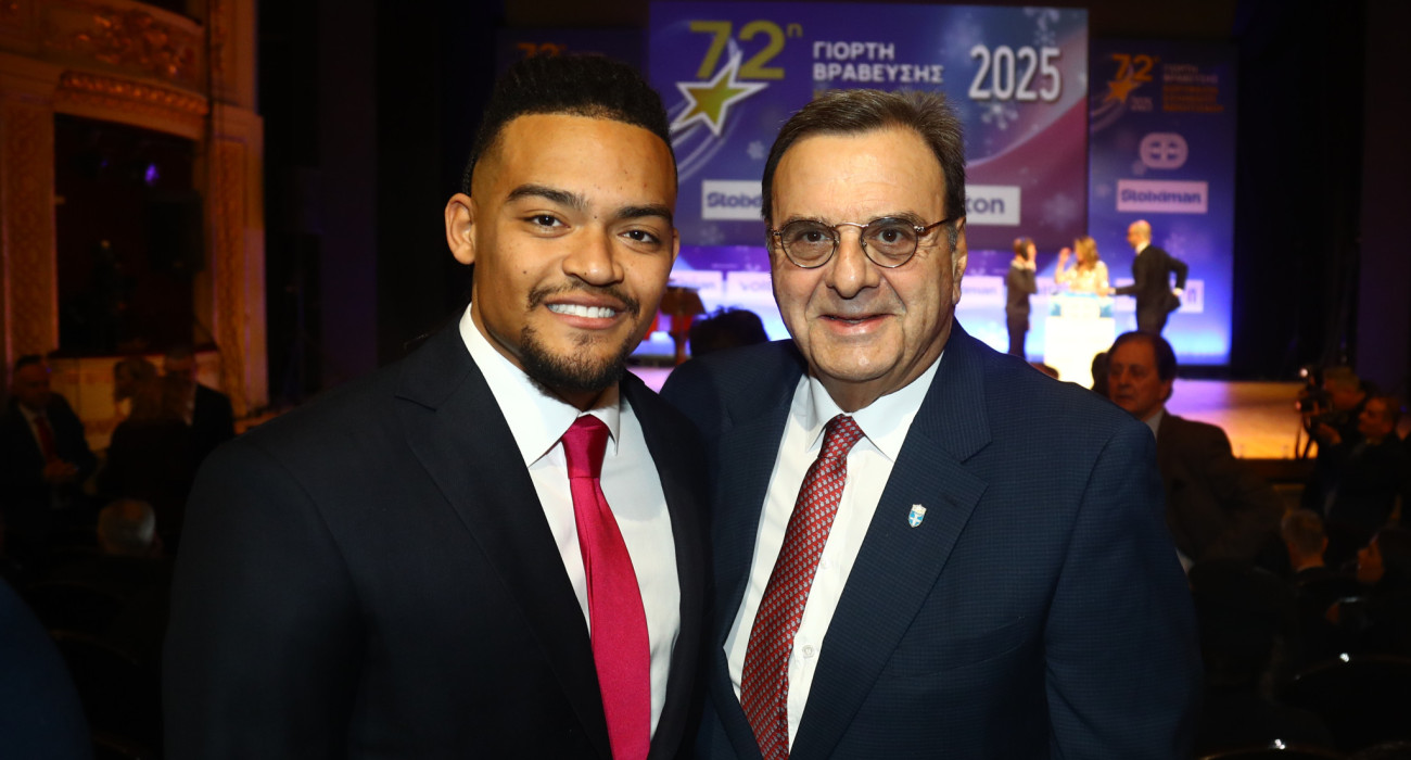 Ο Εμμανουήλ Καραλής και ο Ισίδωρος Κούβελος / Πηγή: Eurokinissi