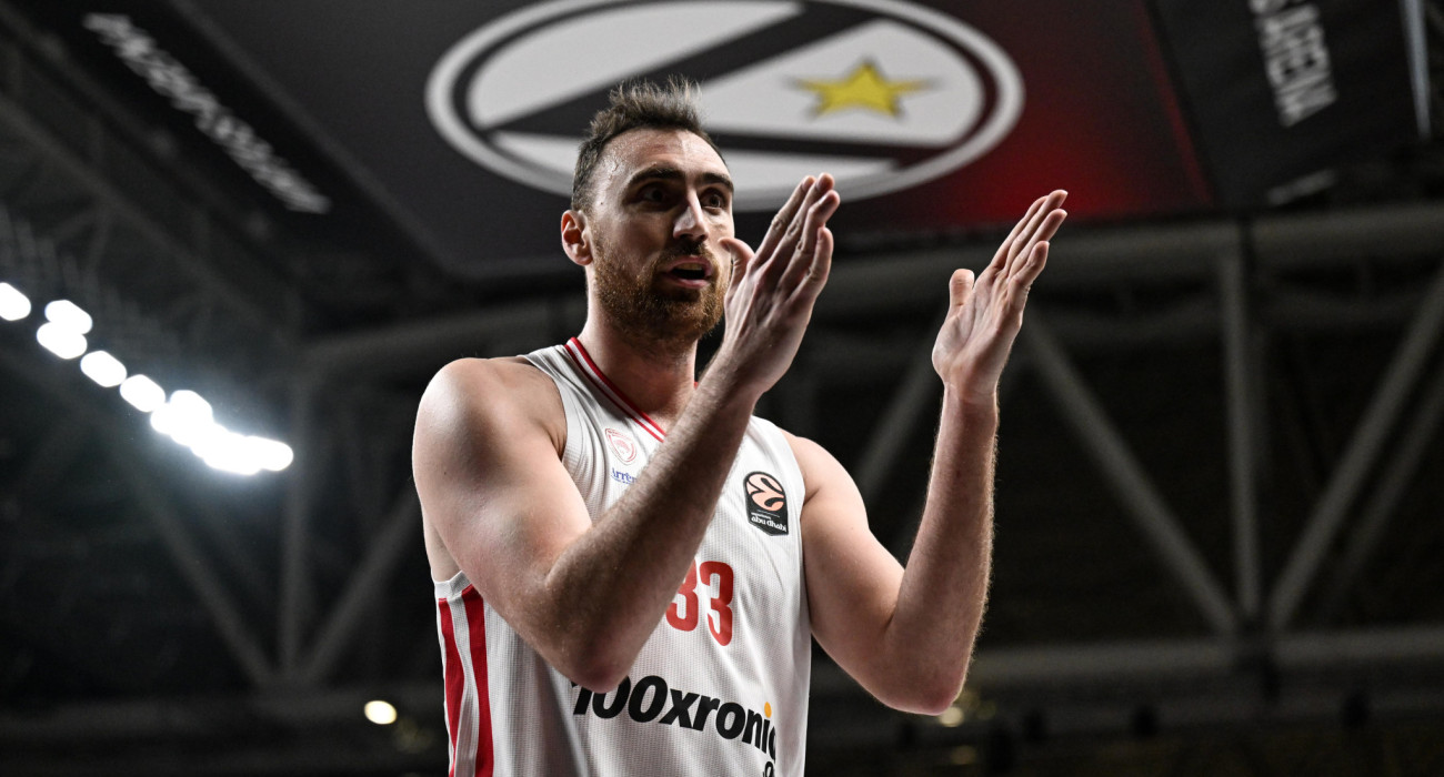 O Νίκολα Μιλουτίνοφ που κυριάρχησε απέναντι στους ψηλούς της Βίρτους Μπολόνια / Πηγή: Eurokinissi