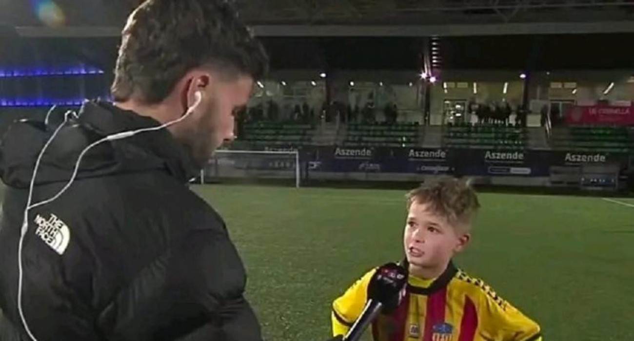 Ο πιτσιρίκος που... κατακεραύνωσε την Μπαρτσελόνα / Screenshot