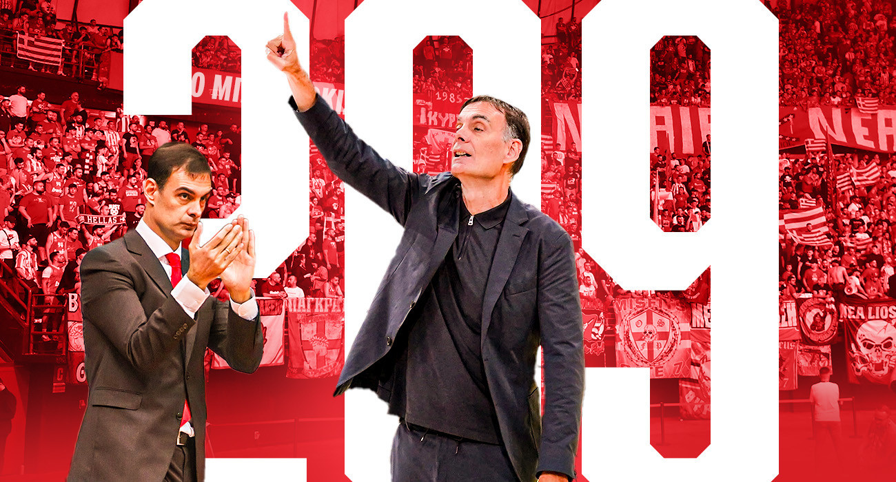 Ο Μπαρτζώκας ξεπέρασε τον Ιωαννίδη και «έγραψε» ιστορία στον πάγκο του Ολυμπιακού