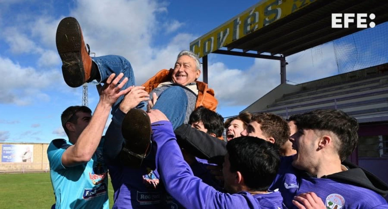 Οι πανηγυρισμοί στη Λα Μπανέθα