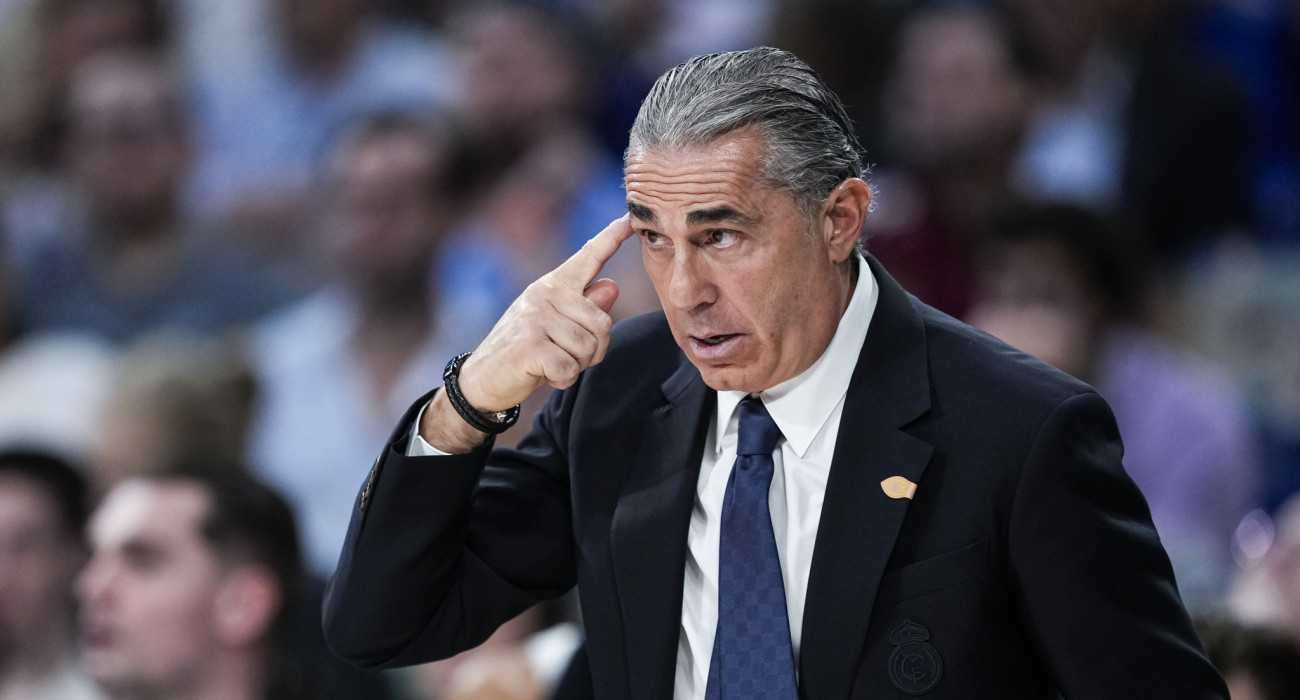 Ο Σέρτζιο Σκαριόλο, τεχνικός της Ρεάλ Μαδρίτης / Πηγή: Getty Images