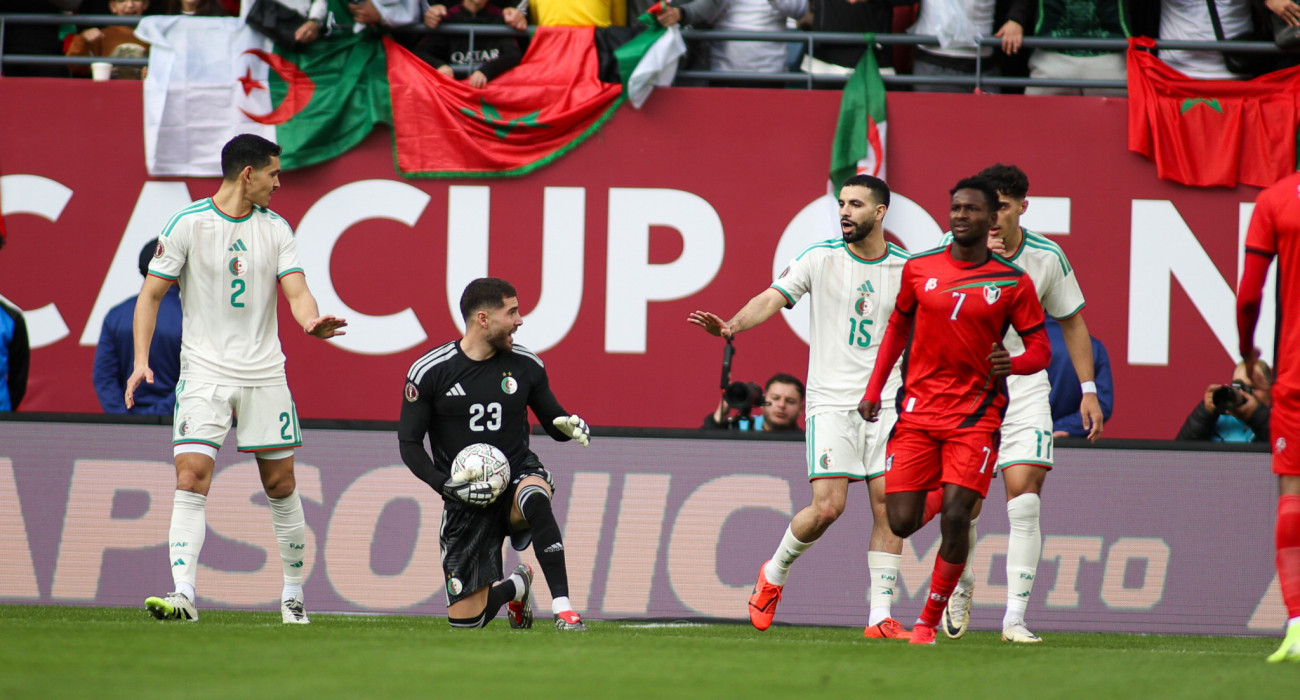 Ο γιος του Ζινεντίν Ζιντάν, Λούκα, με την εθνική Αλγερίας / Πηγή: Torbjorn Tande/DeFodi Images/DeFodi via Getty Images