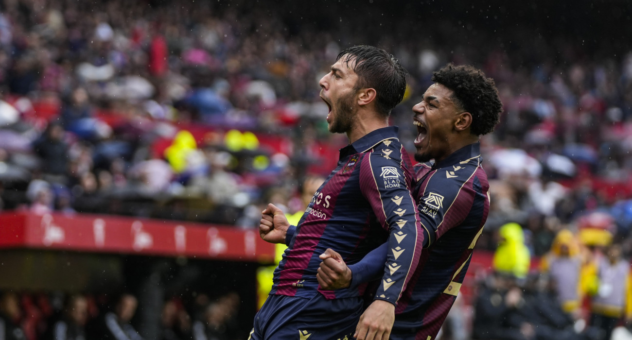 Οι παίκτες της Λεβάντε πανηγυρζίουν / Πηγή: Getty Images