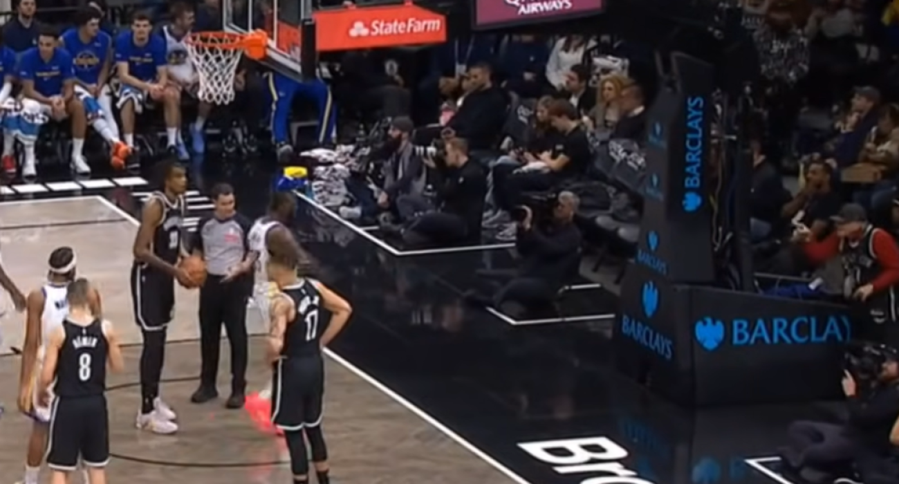 Ο Ντρέιμοντ Γκριν είχε επεισόδιο με φίλο των Νετς/printscreen