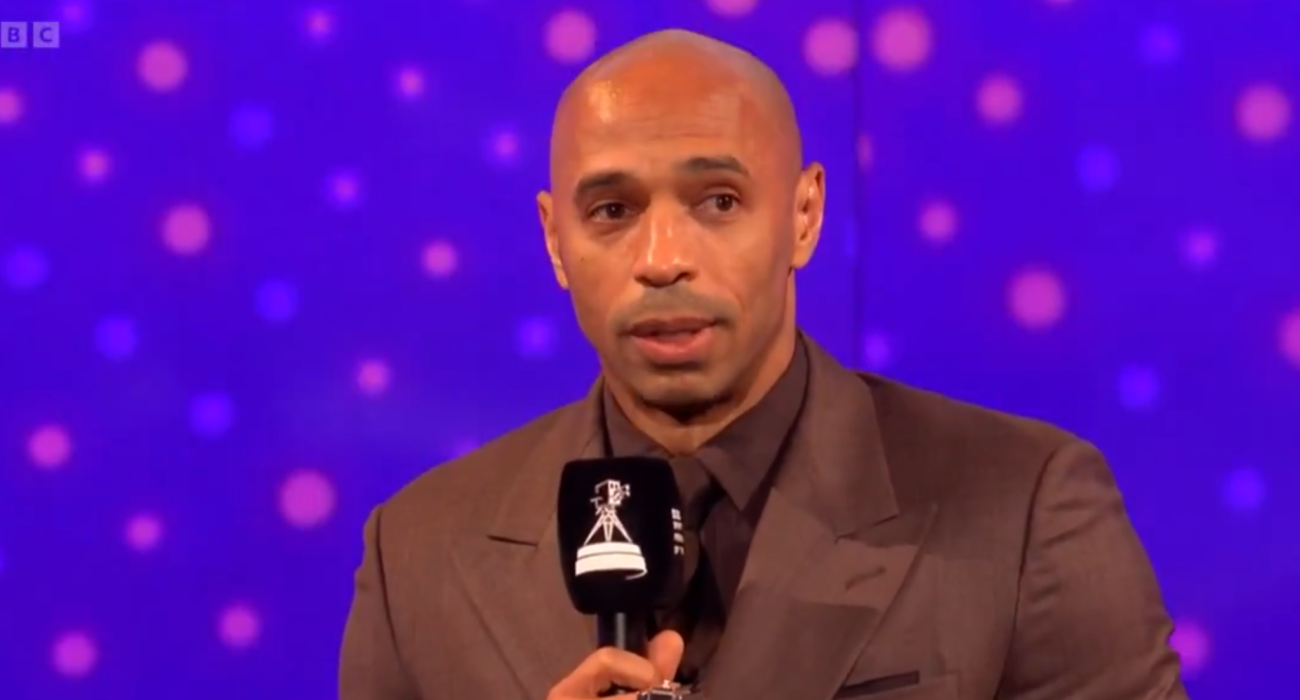 Ο Τιερί Ανρί / Screenshot