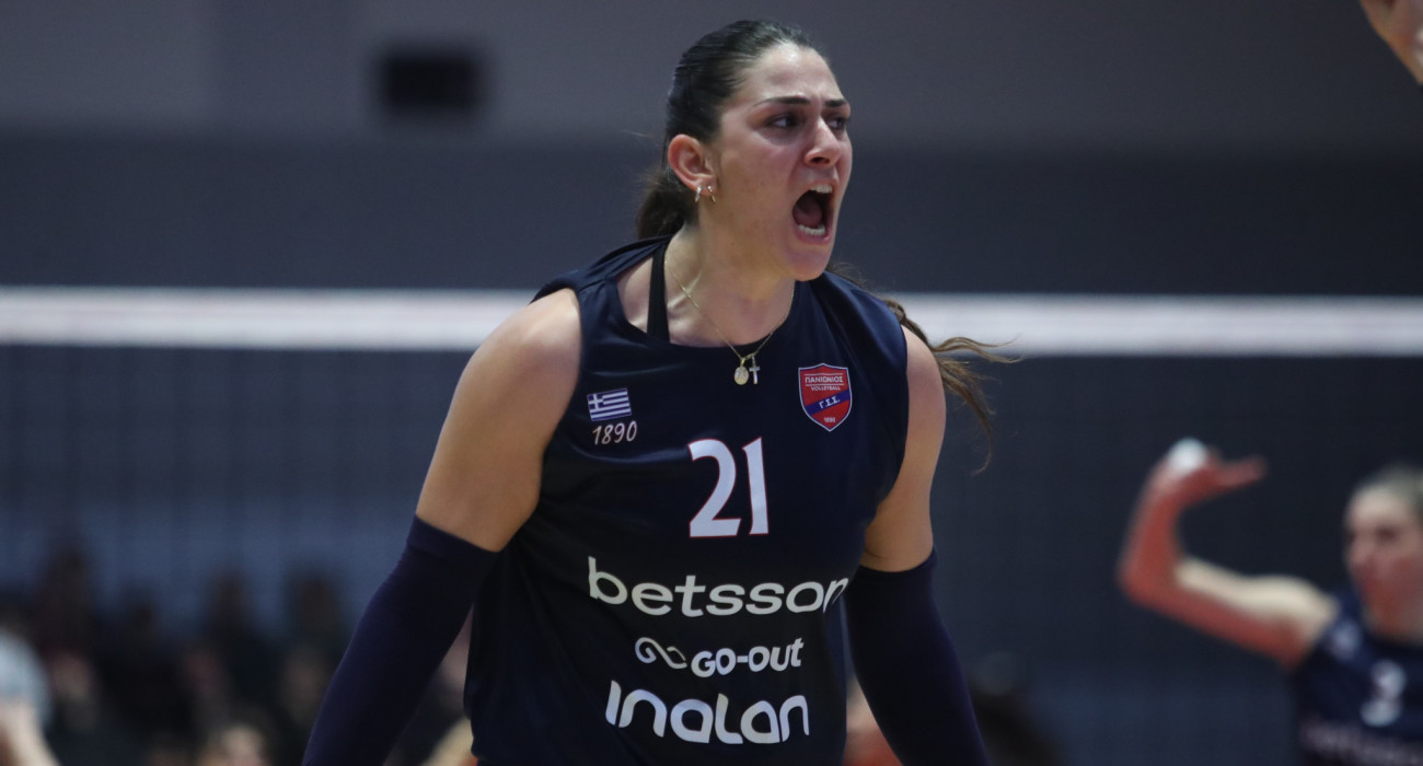 Η Κατερίνα Ζακχαίου στον τελικό του Super Cup / Πηγή: Intime