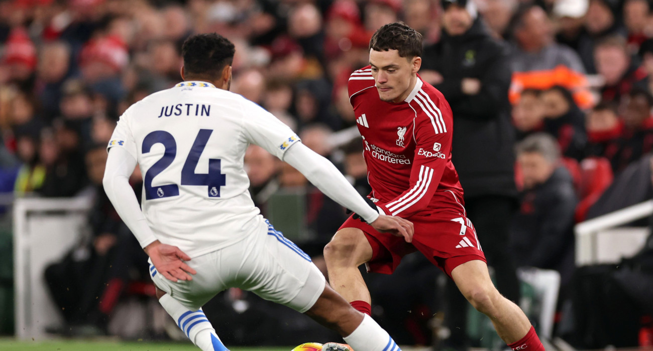 Στιγμιότυπο από την αναμέτρηση Λίβερπουλ - Λιντς / Πηγή: Getty