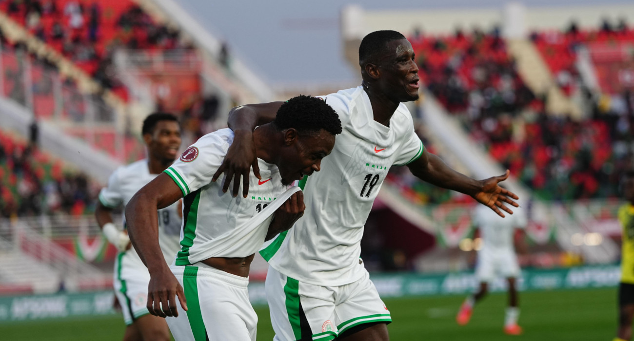 Οι ποδοσφαιριστές της Νιγηρίας πανηγυρίζουν / Πηγή: Getty