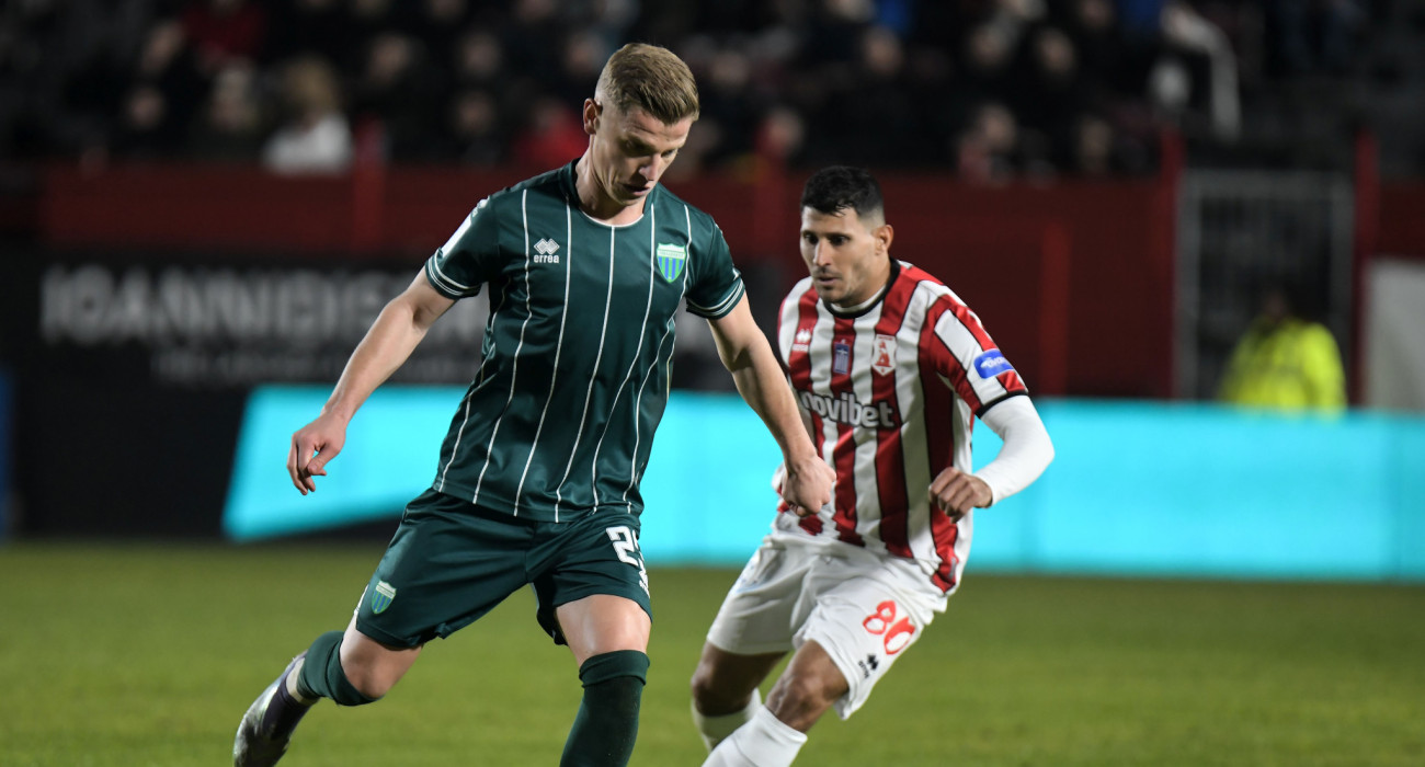 Στιγμιότυπο από το παιχνίδι Πανσερραϊκός - Λεβαδειακός / Πηγή: eurokinissi