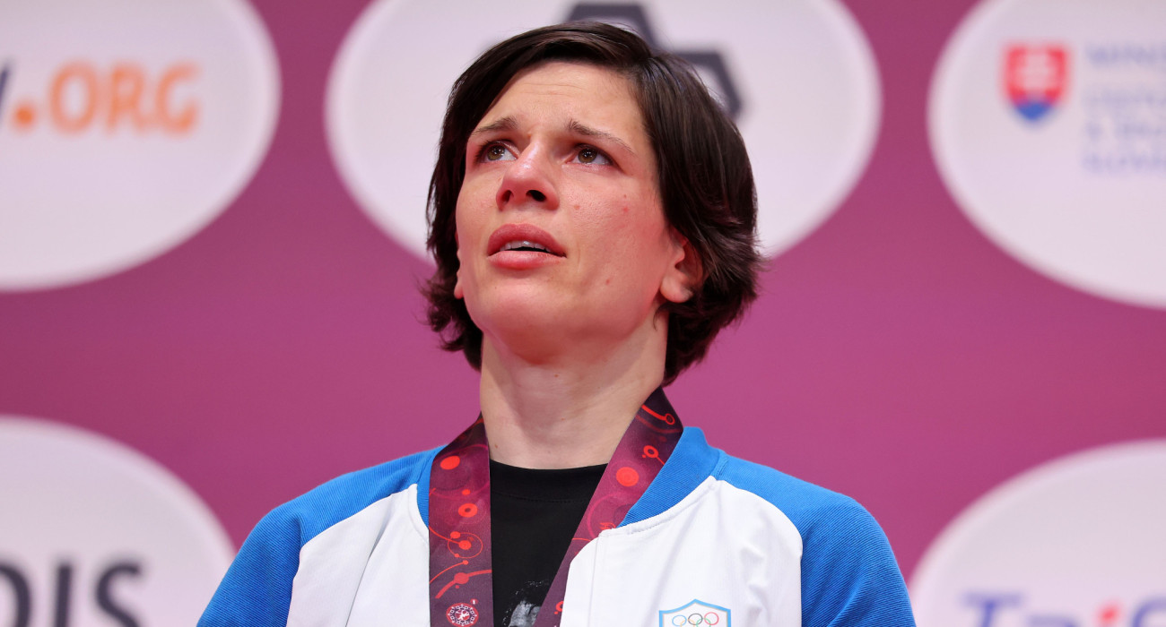 Η Μαρία Πρεβολαράκη στο Ευρωπαϊκό Πρωτάθλημα της Μπρατισλάβα / Πηγή: Intime