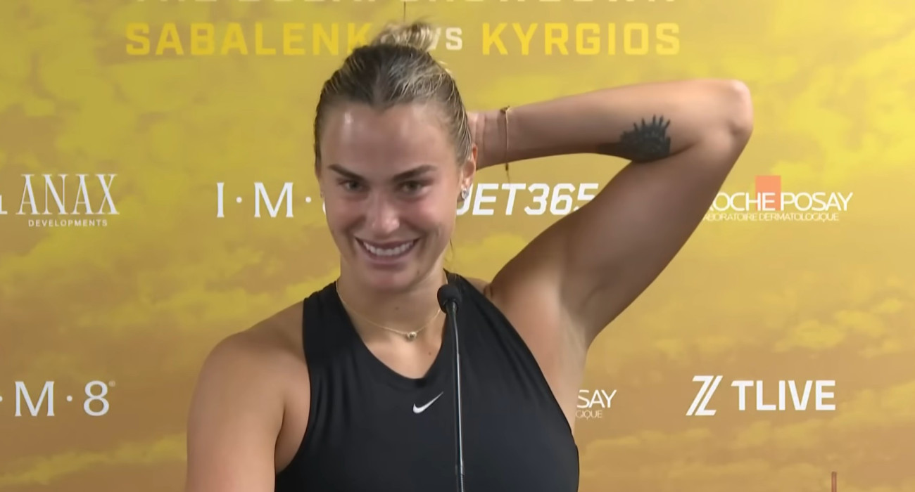 Η Αρίνα Σαμπαλένκα / Screenshot