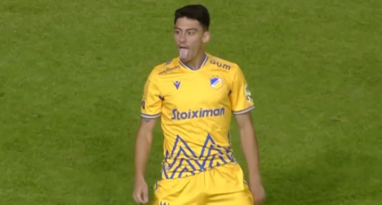 Ο Γιάννης Σατσιάς πανηγυρίζει / Screenshot